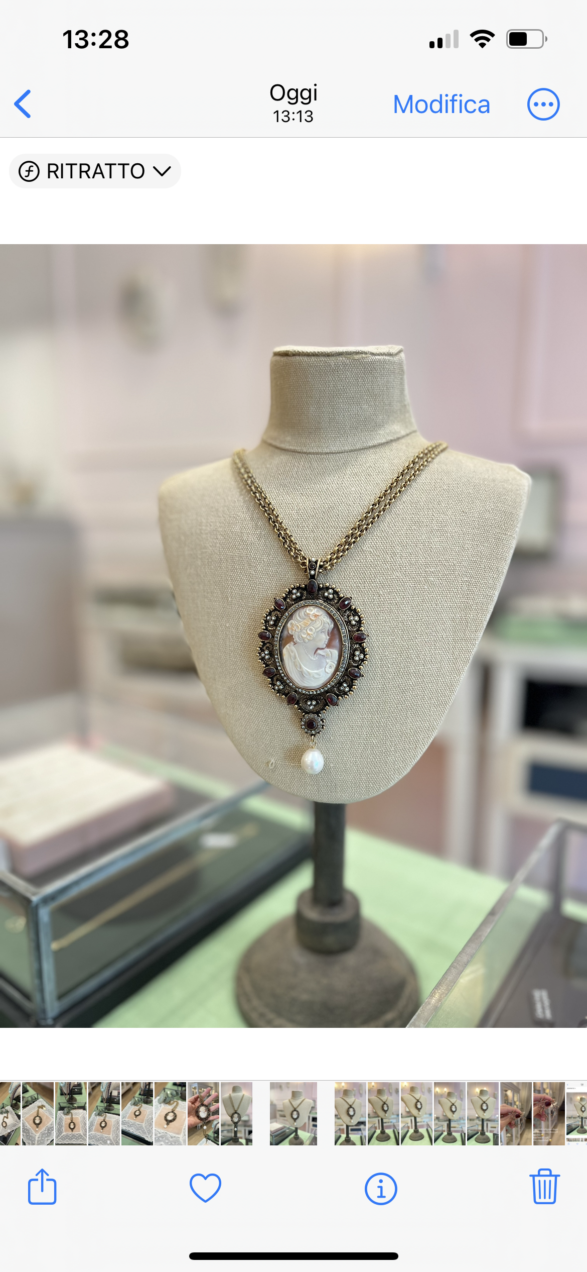 Collana Cammeo Prezioso (Codice: CO CP 01)