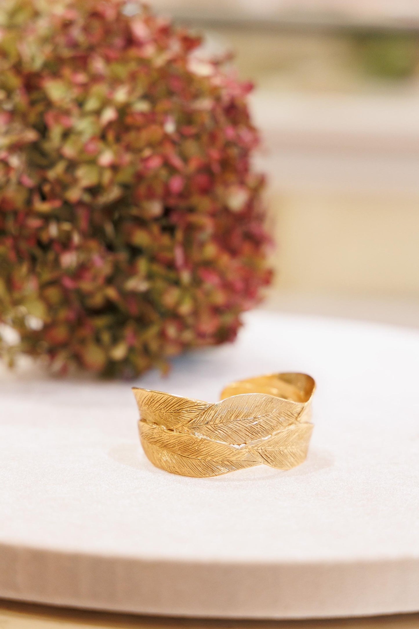 Bracciale Foglia Doppia (Codice: BR FG 002)