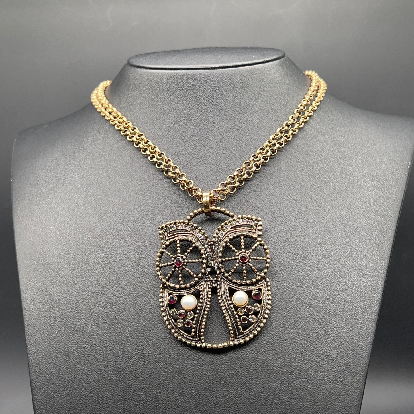 Collana Gufo Traforato