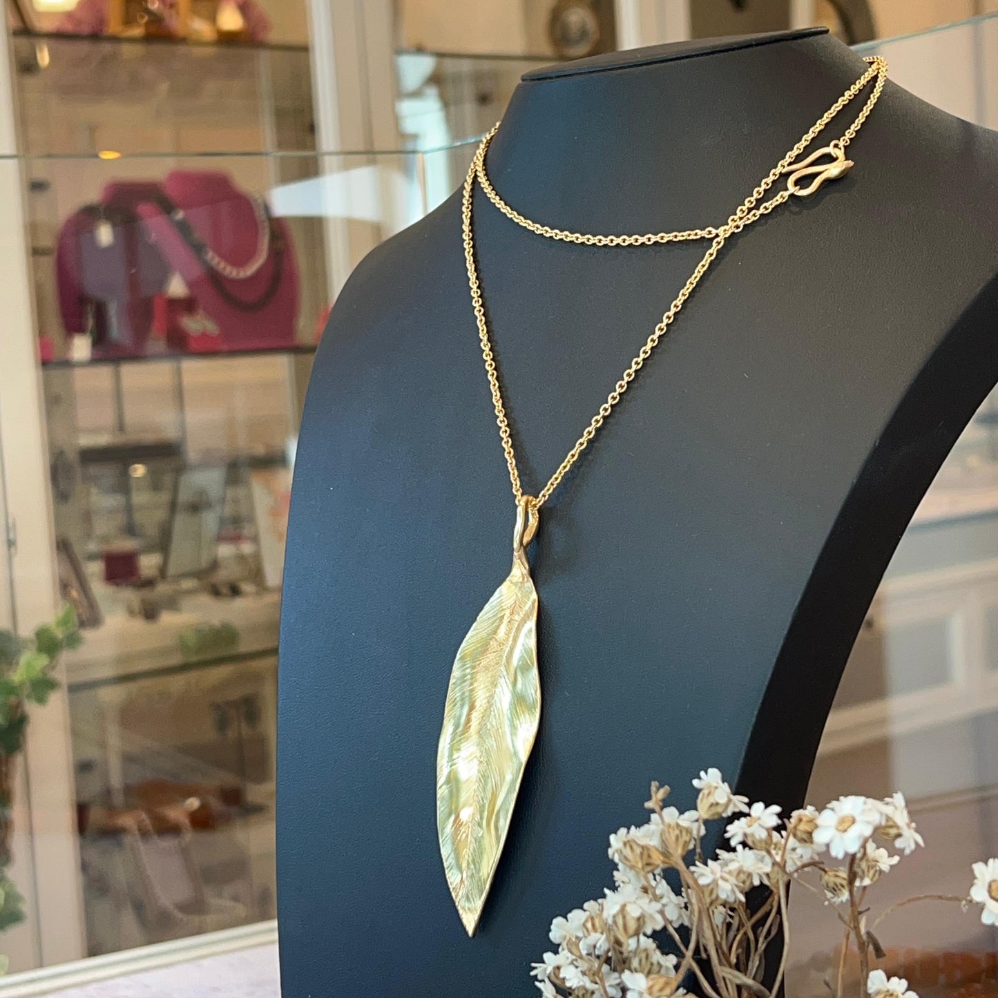 Collana Foglia