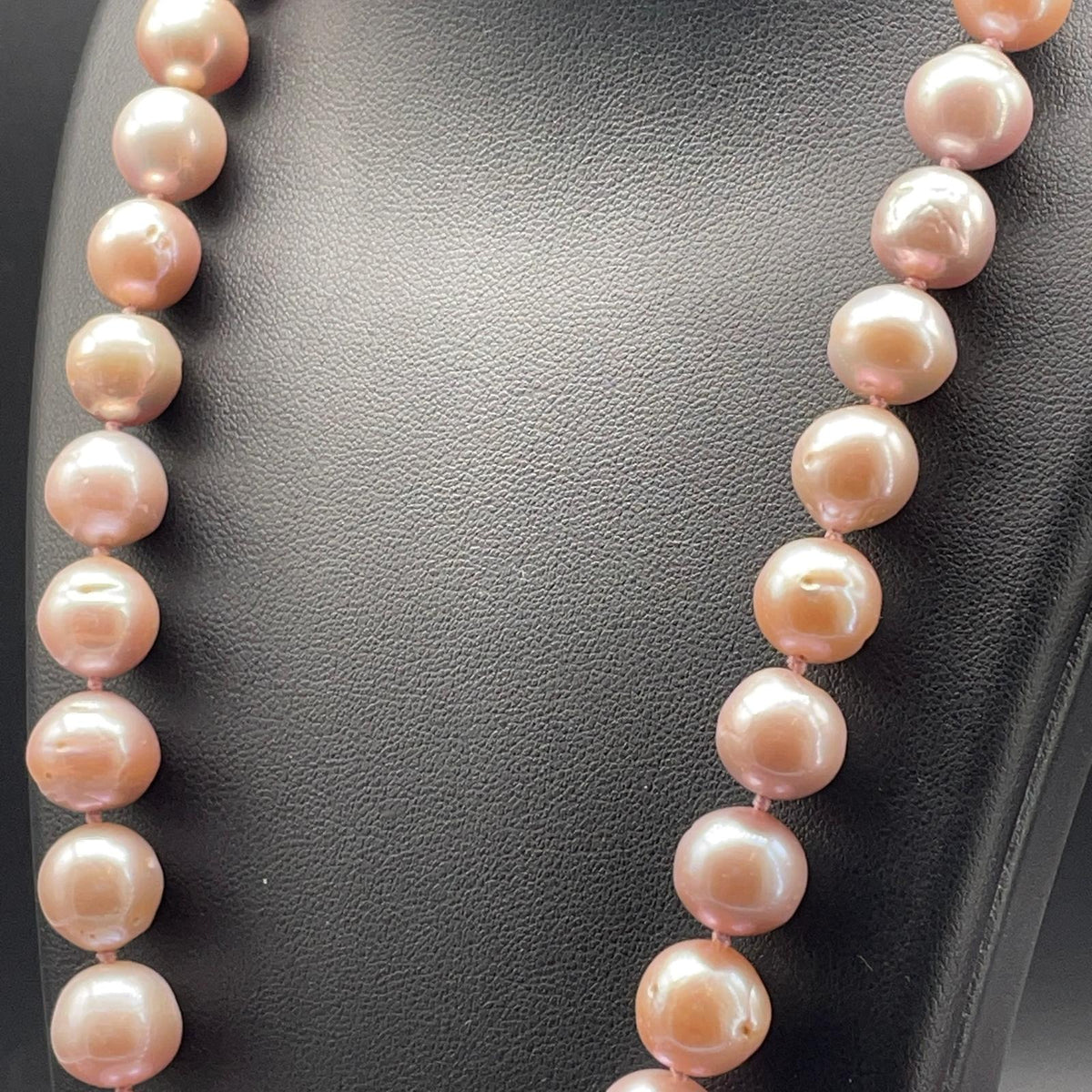 Collana di Perle Coltivate d’Acqua Dolce Lilla Rosa
