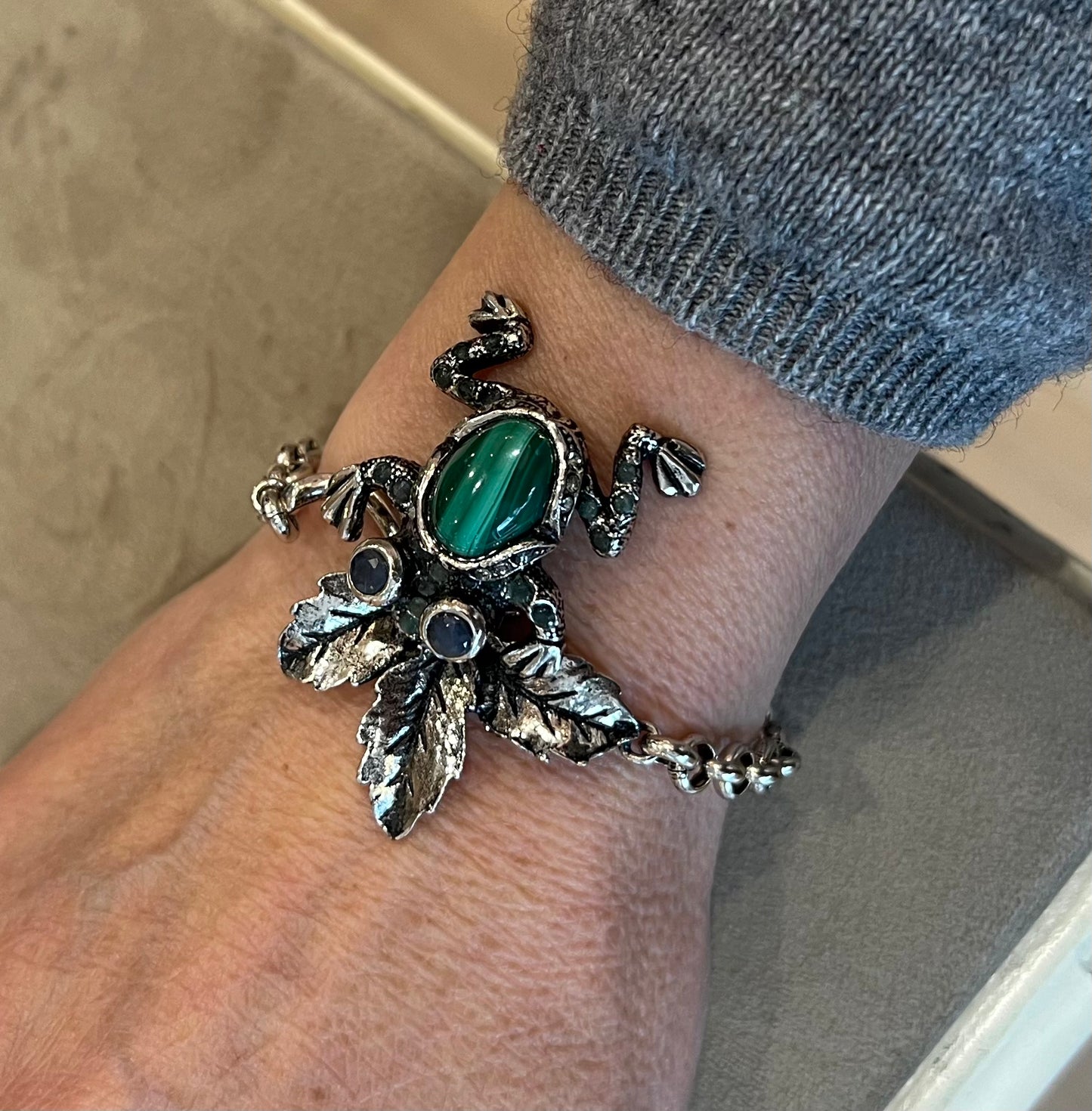 Bracciale Ranocchio Verde