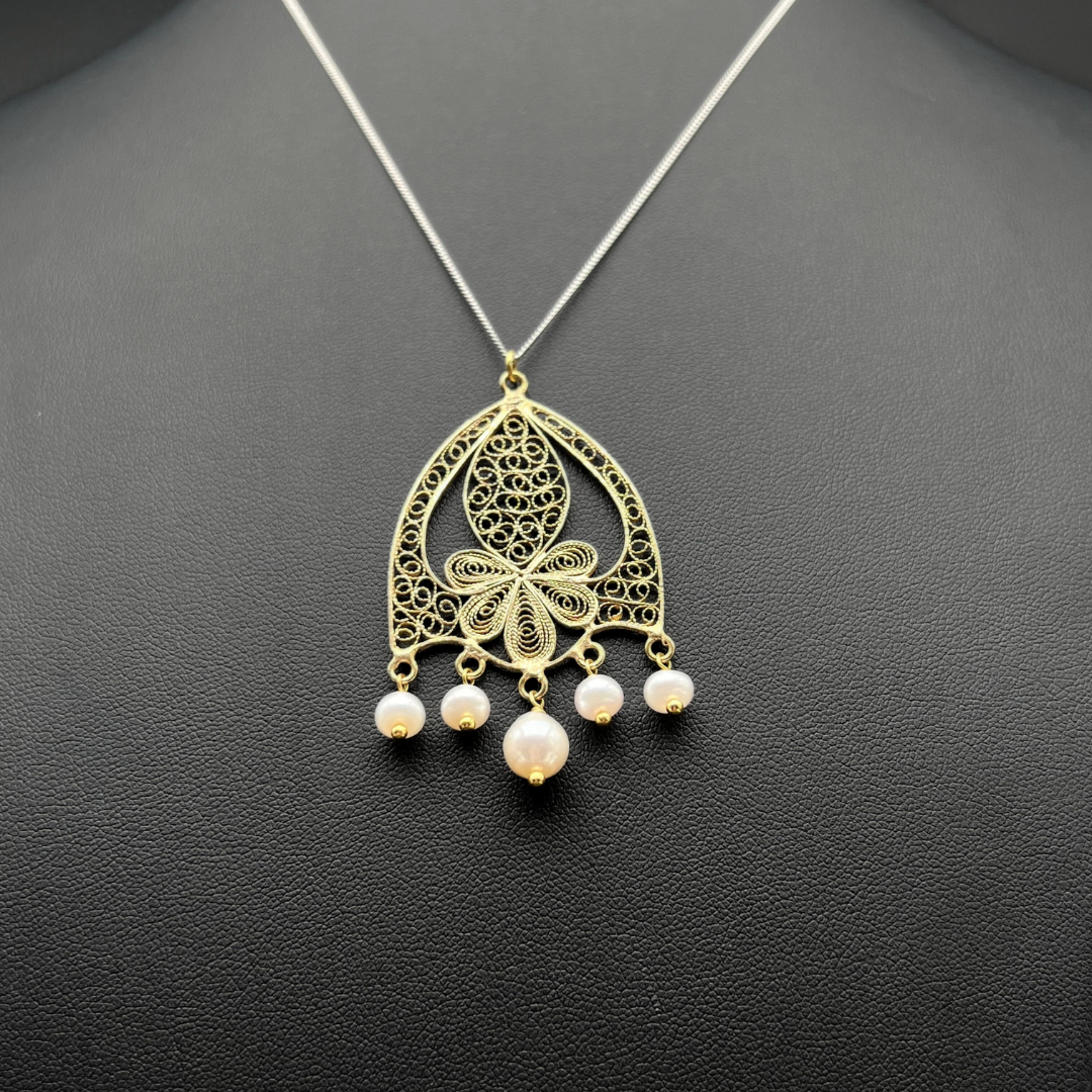 Collana Fiore di Perla
