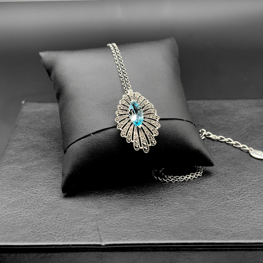 Collana Raggiera Azzurra