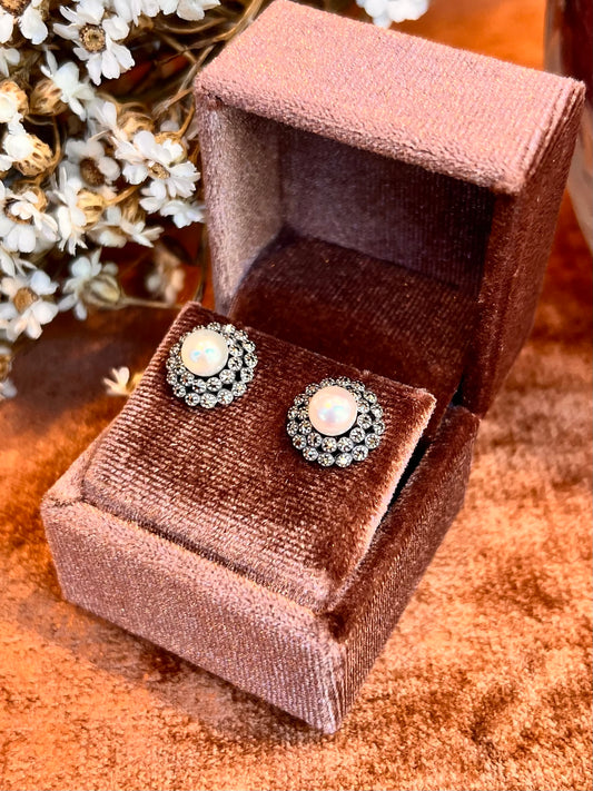 Orecchini Perla & Marcassiti – stile Primo Novecento (Codice: OE MP 001)