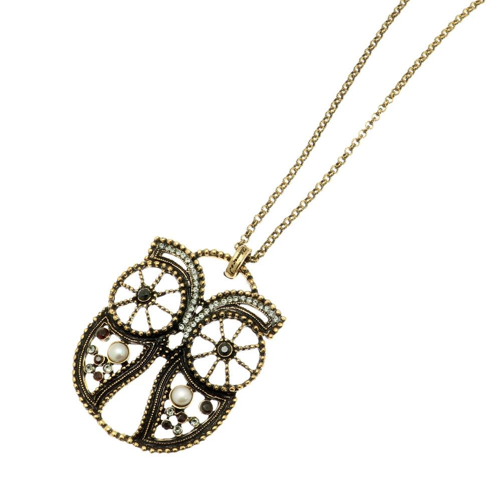 Collana Gufo Traforato (Codice: CO GU 03)