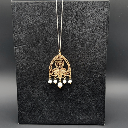 Collana Fiore di Perla
