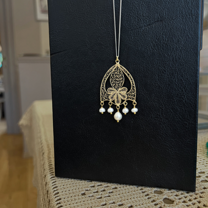 Collana Fiore di Perla