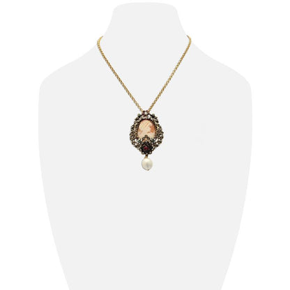 Collana Cammeo Floreale
