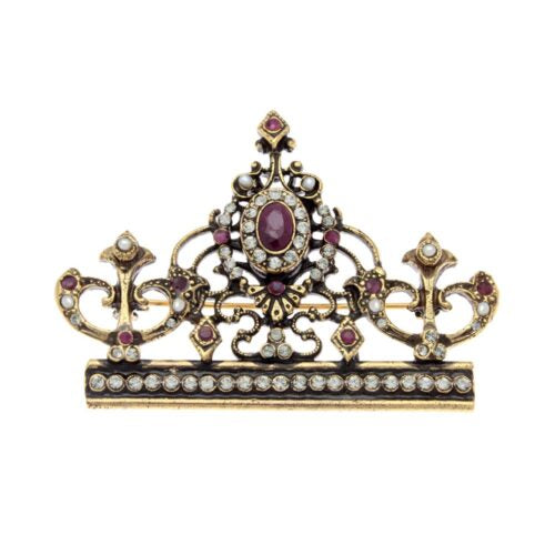 Spilla Corona (Codice: SP CR 010)