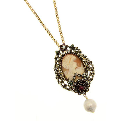 Collana Cammeo Floreale