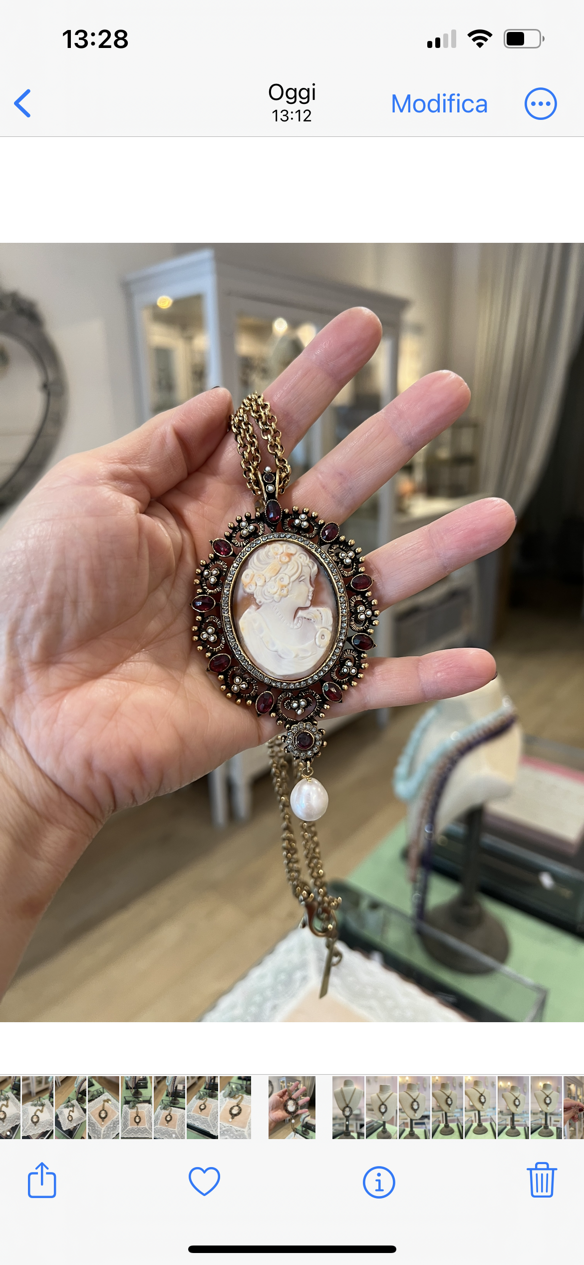 Collana Cammeo Prezioso (Codice: CO CP 01)