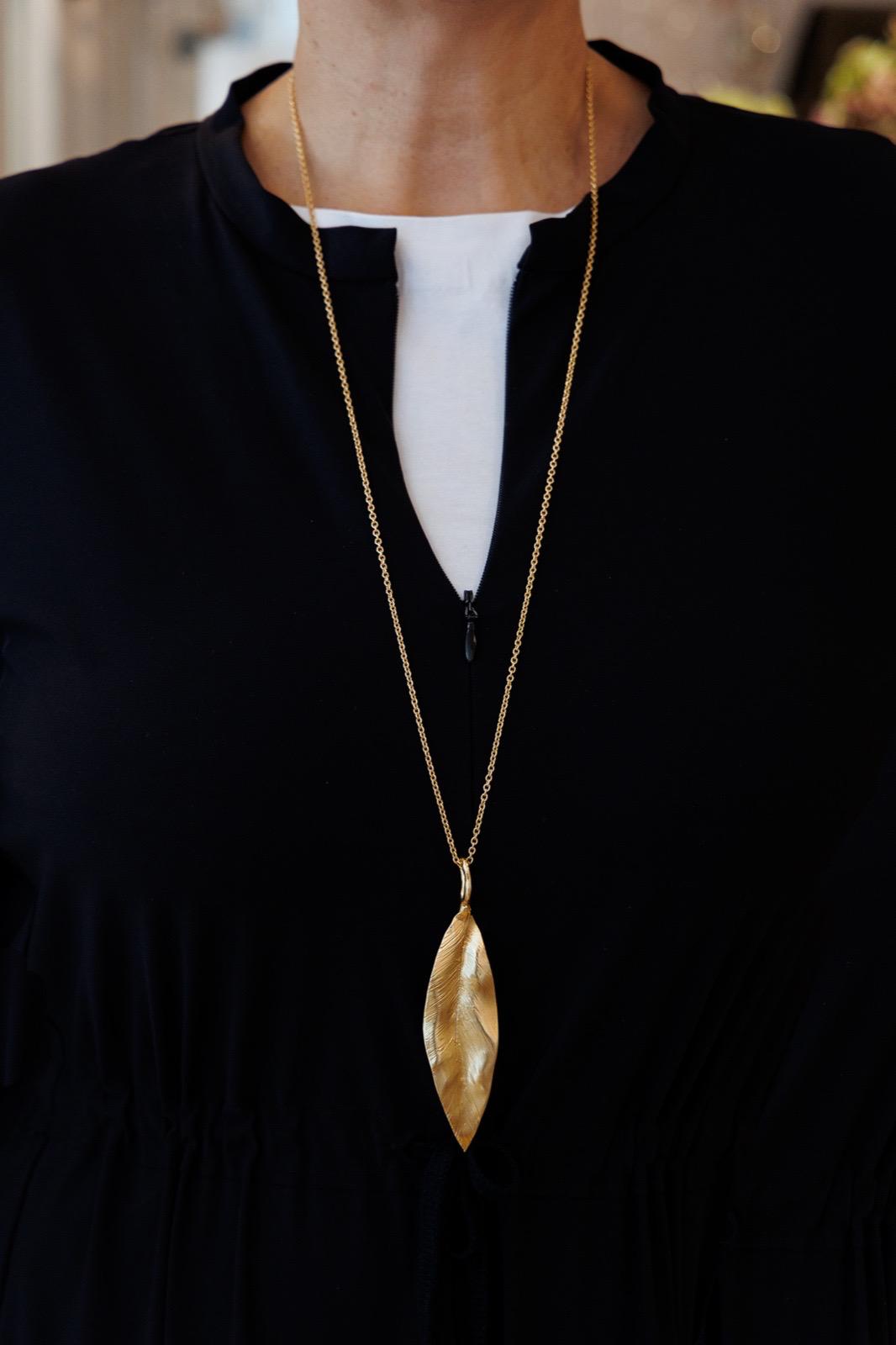 Collana Foglia (Codice: CO FL 001)