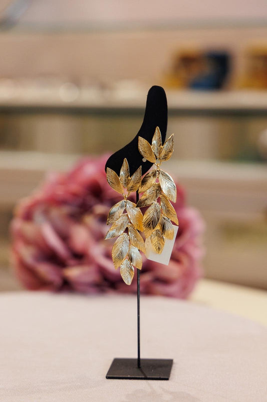 Orecchini Ramo di Foglie Maxi (Codice: OE FL 006)