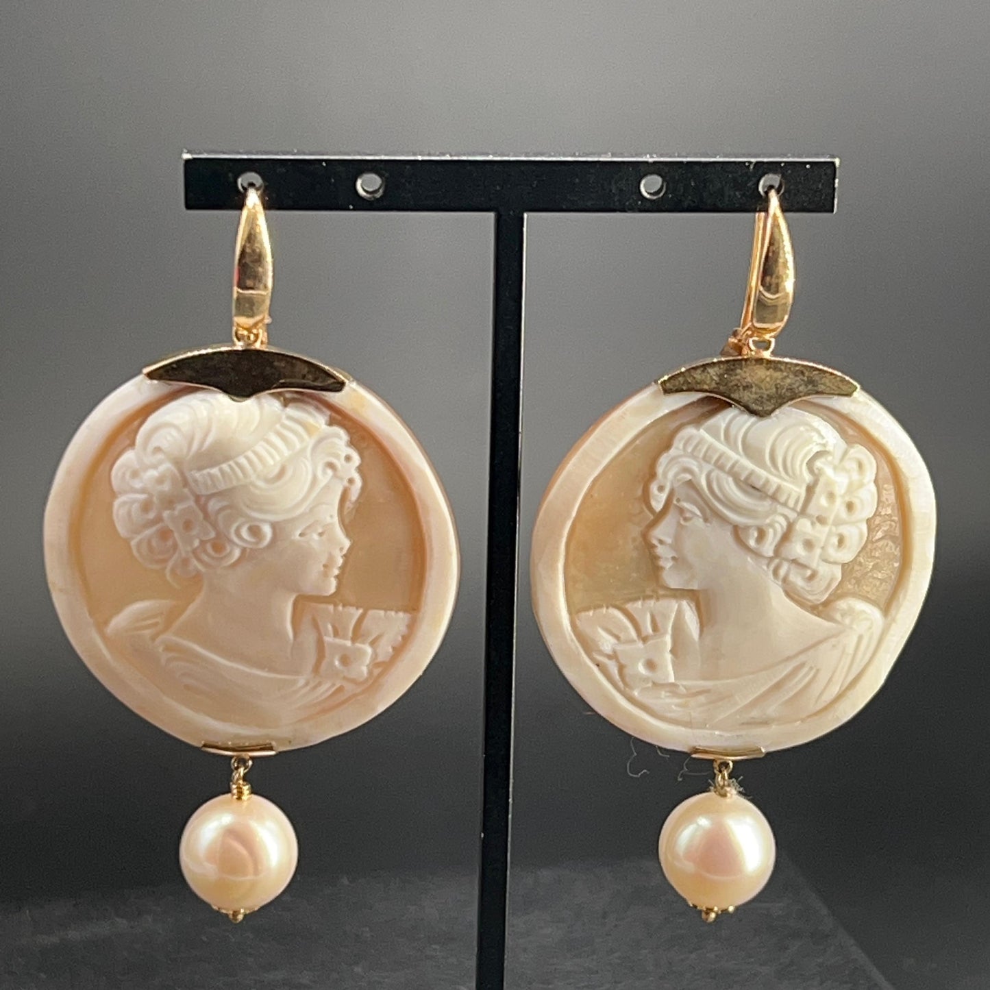 Orecchini Cameo Regina