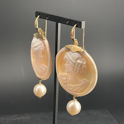 Orecchini Cameo Regina