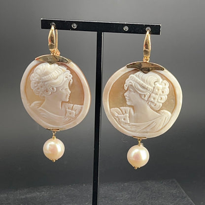 Orecchini Cameo Regina