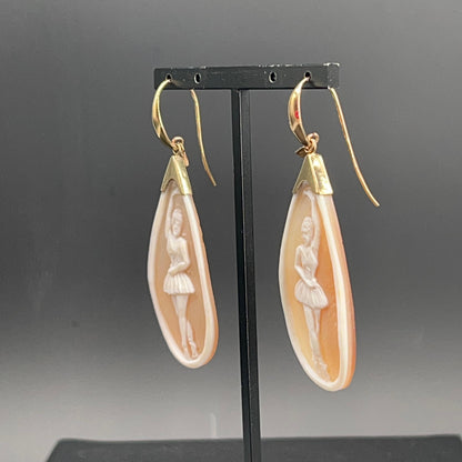Orecchini Ballerina Cameo