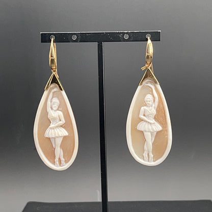Orecchini Ballerina Cameo