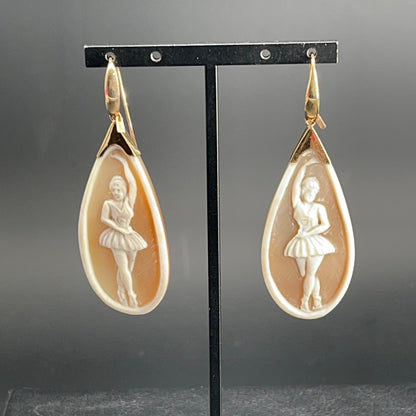 Orecchini Ballerina Cameo