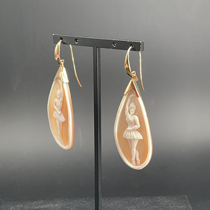 Orecchini Ballerina Cameo