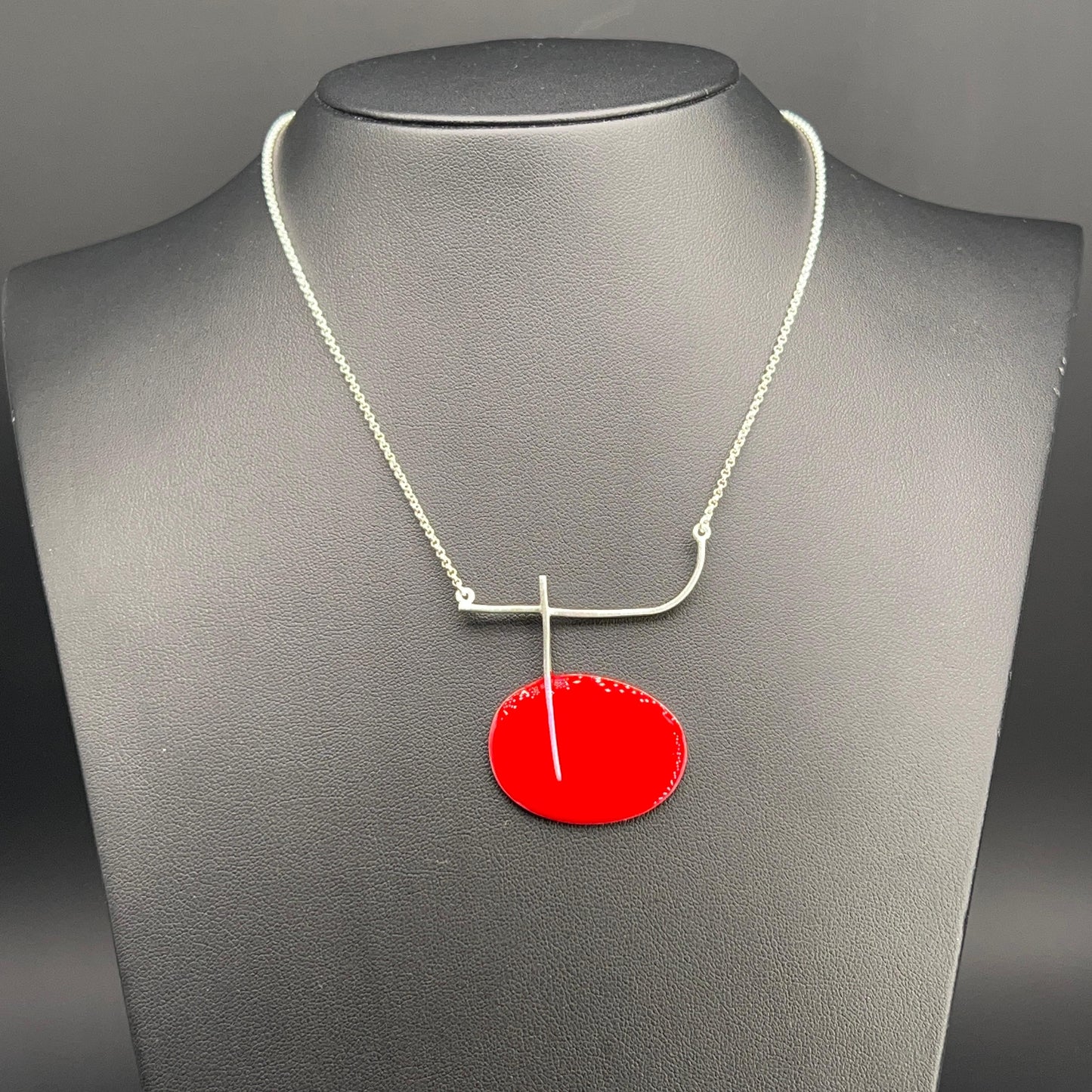 Collana Disco Rosso Miró
