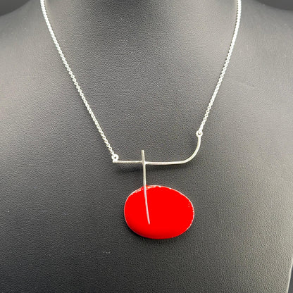 Collana Disco Rosso Miró