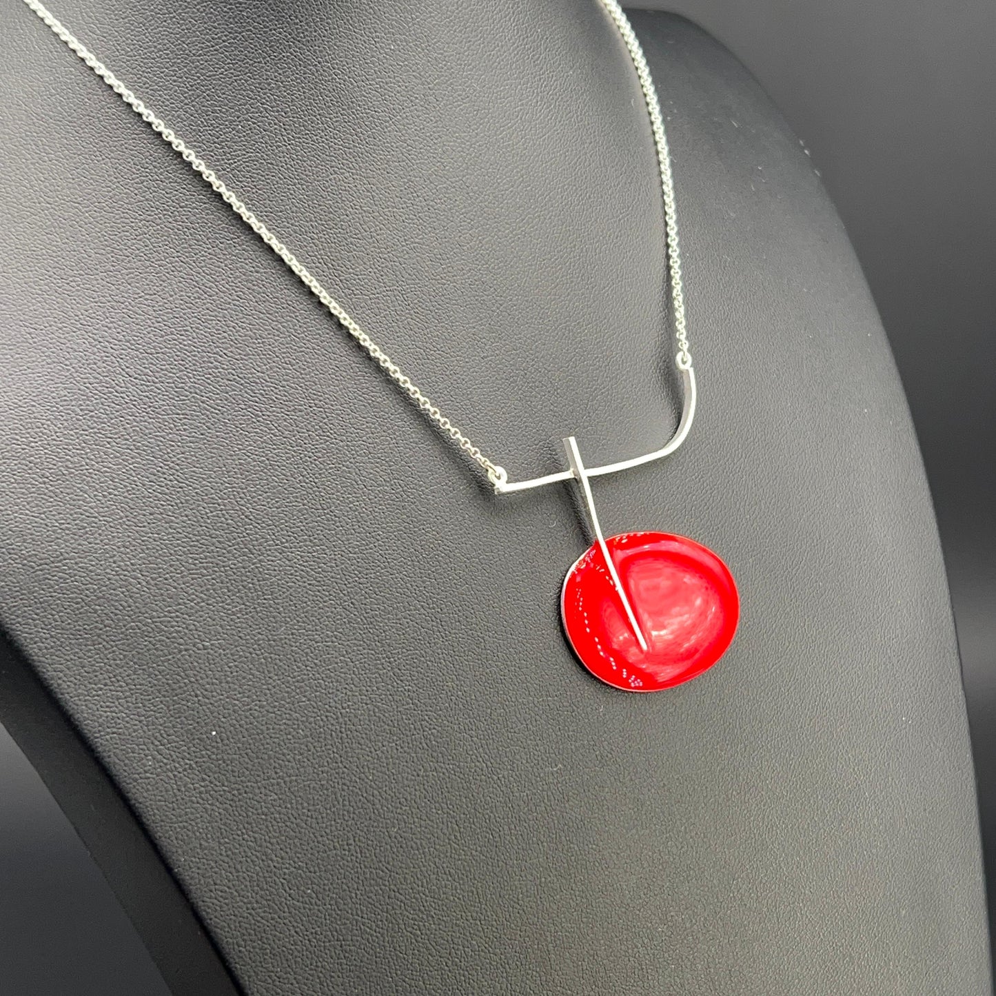 Collana Disco Rosso Miró