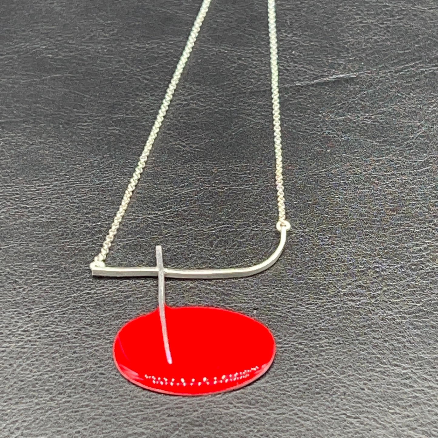 Collana Disco Rosso Miró
