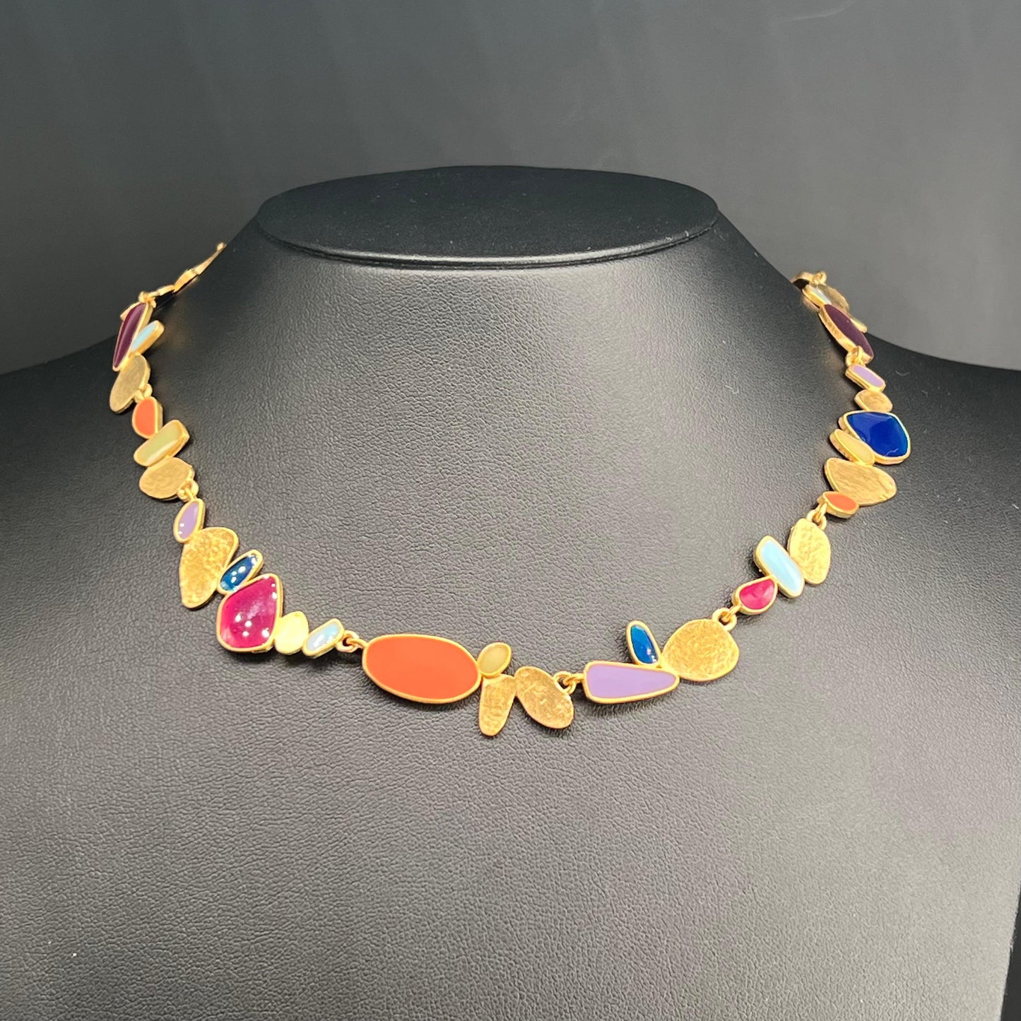 Collana Mosaico Dorato