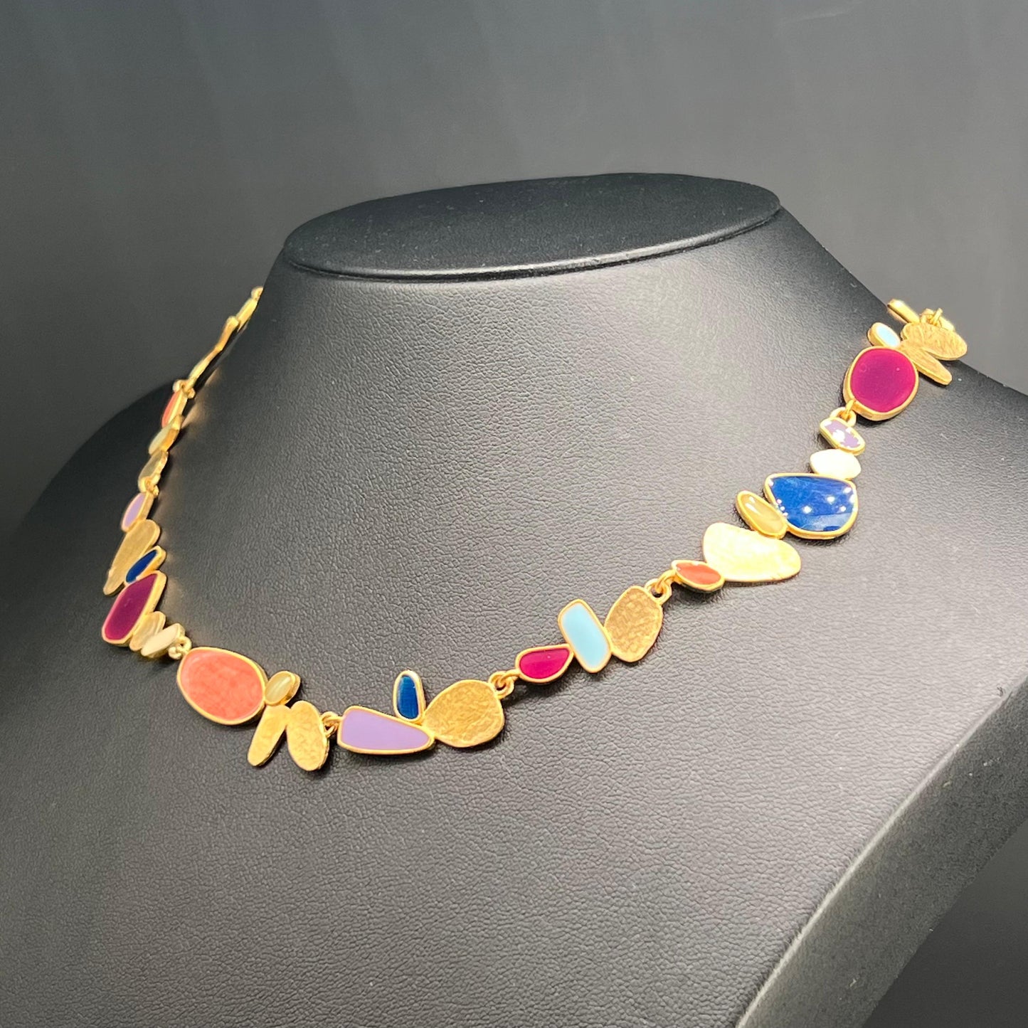 Collana Mosaico Dorato