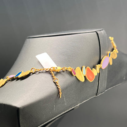 Collana Mosaico Dorato