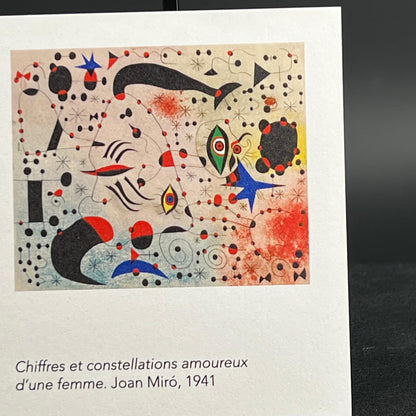 Orecchini Miró Neri Pendenti