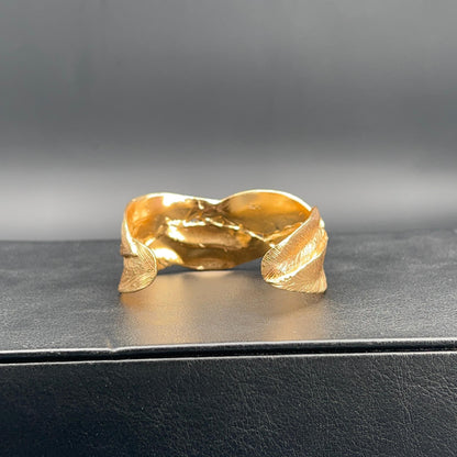 Bracciale Foglia Doppia