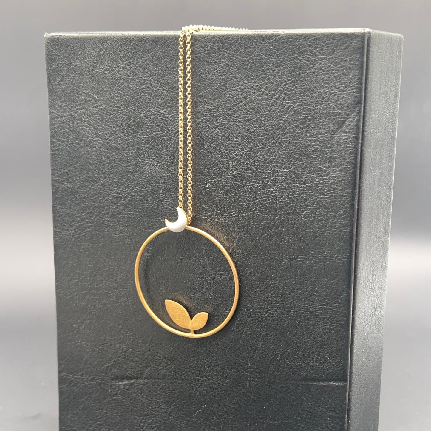 Collana Luna e Foglia