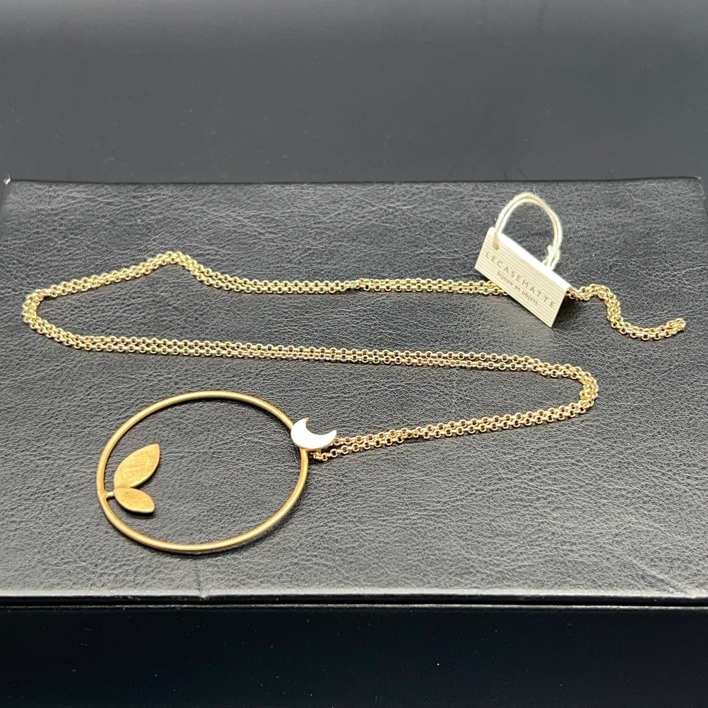Collana Luna e Foglia