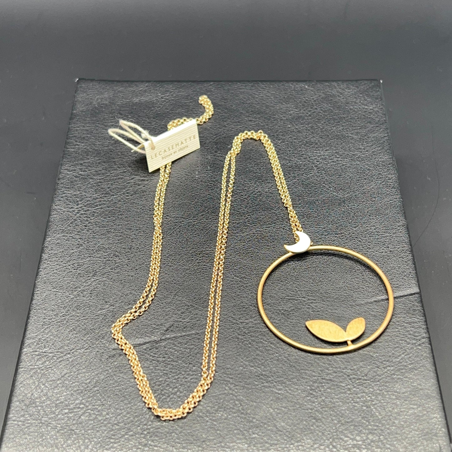 Collana Luna e Foglia