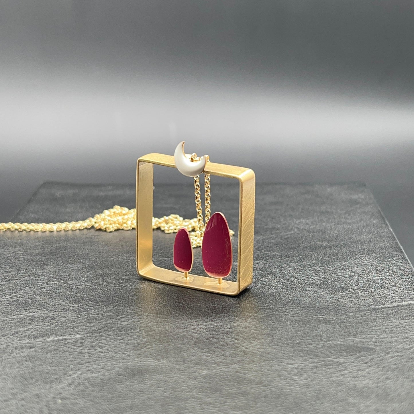 Collana Luna Fucsia