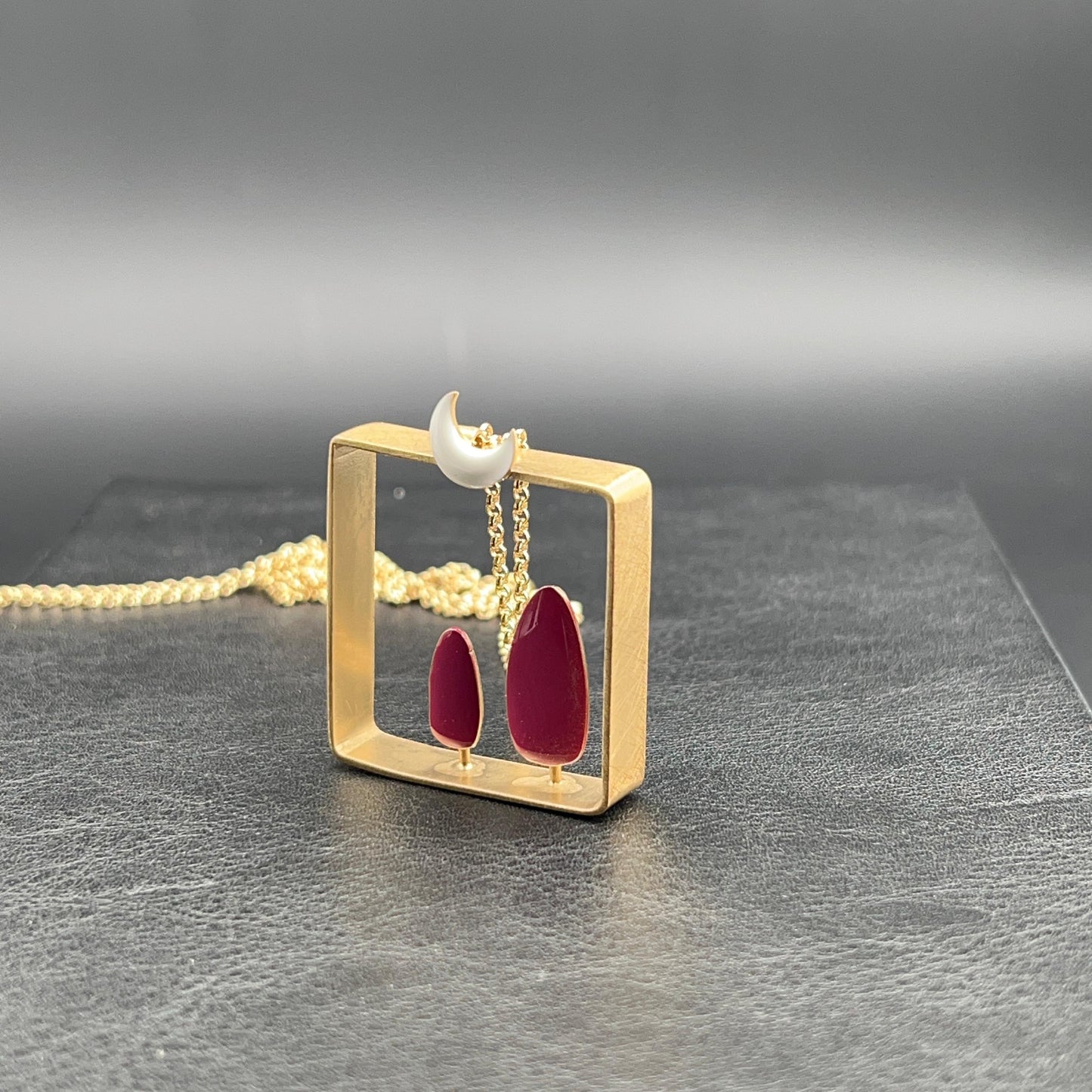 Collana Luna Fucsia