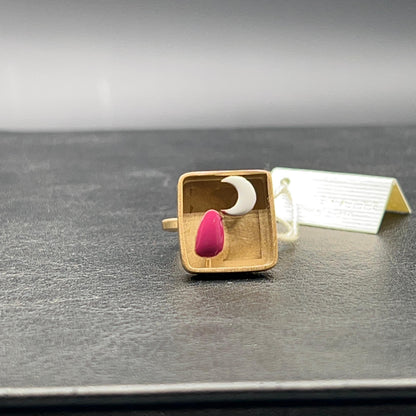 Anello Luna Fucsia