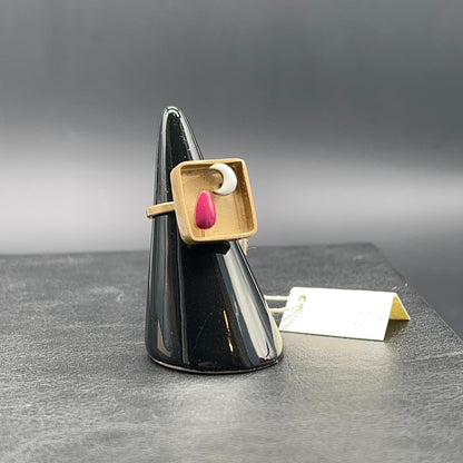 Anello Luna Fucsia