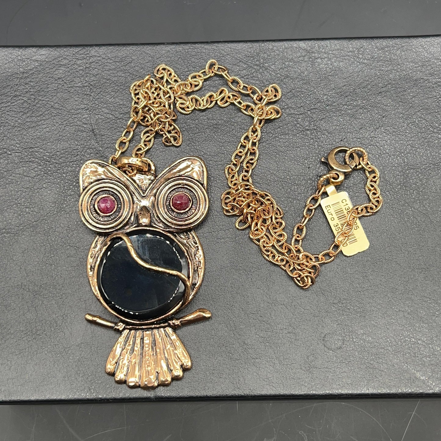 Collana Gufo Onice