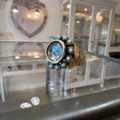 Anello Cristallo Inverso
