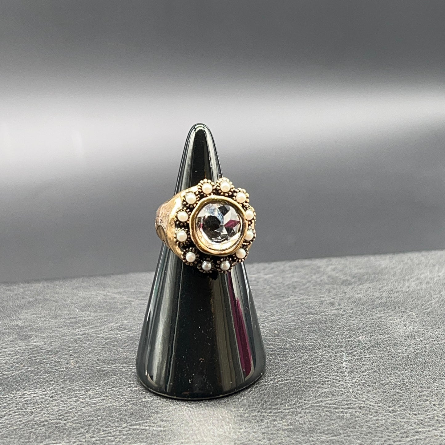 Anello Cristallo Inverso