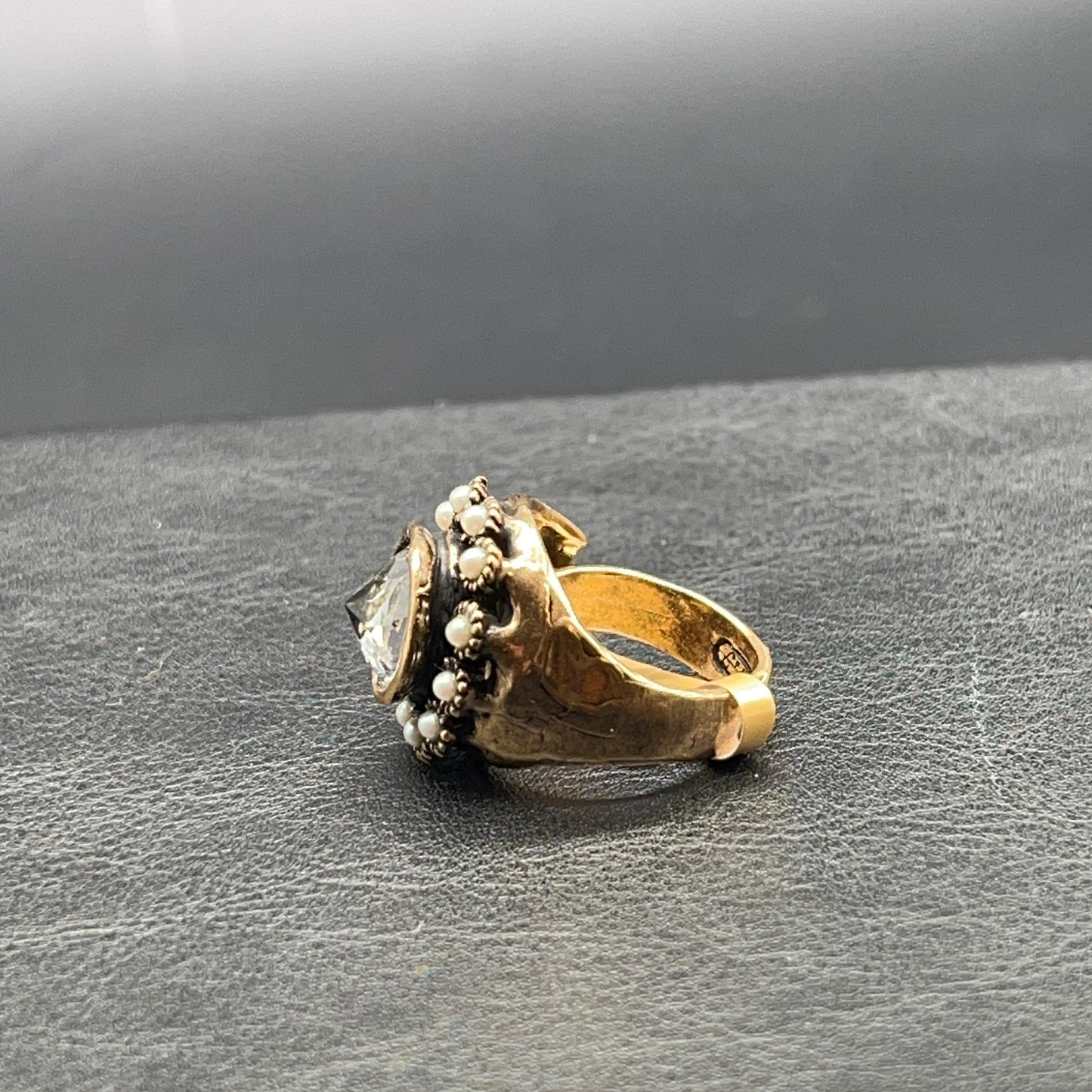 Anello Cristallo Inverso
