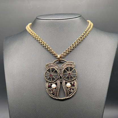 Collana Gufo Traforato