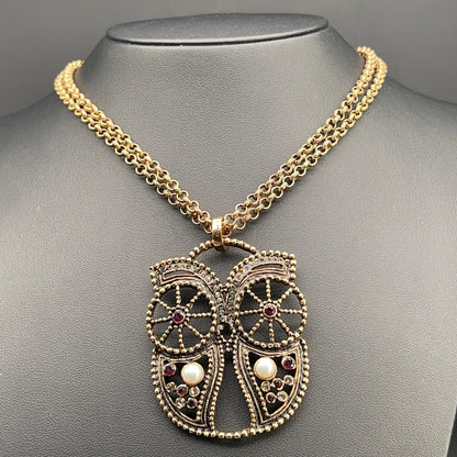 Collana Gufo Traforato