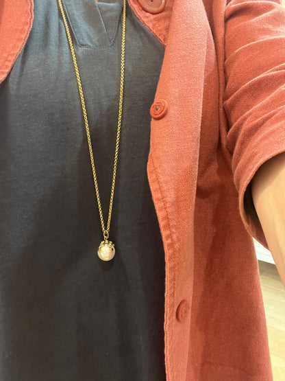 Collana Perla Pendente