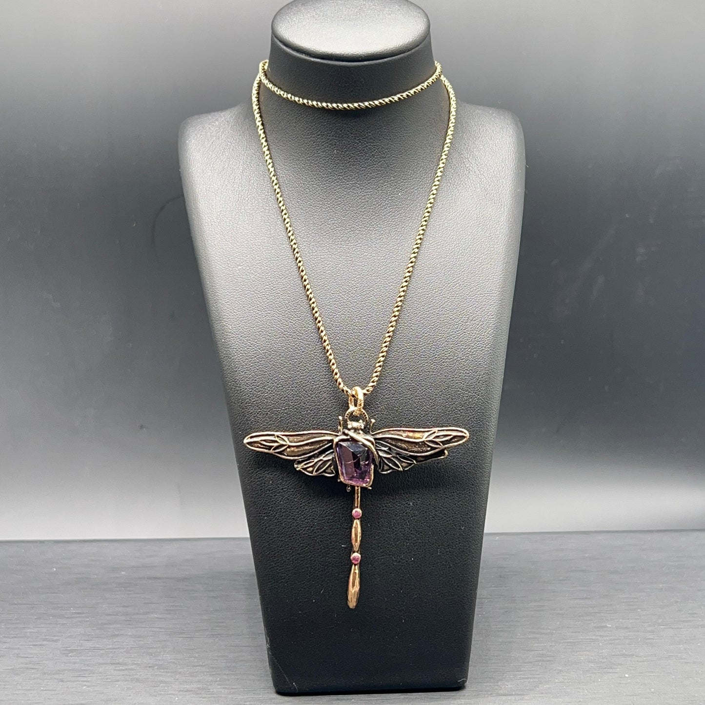 Collana Libellula Ametista (Codice: CO LI 001)