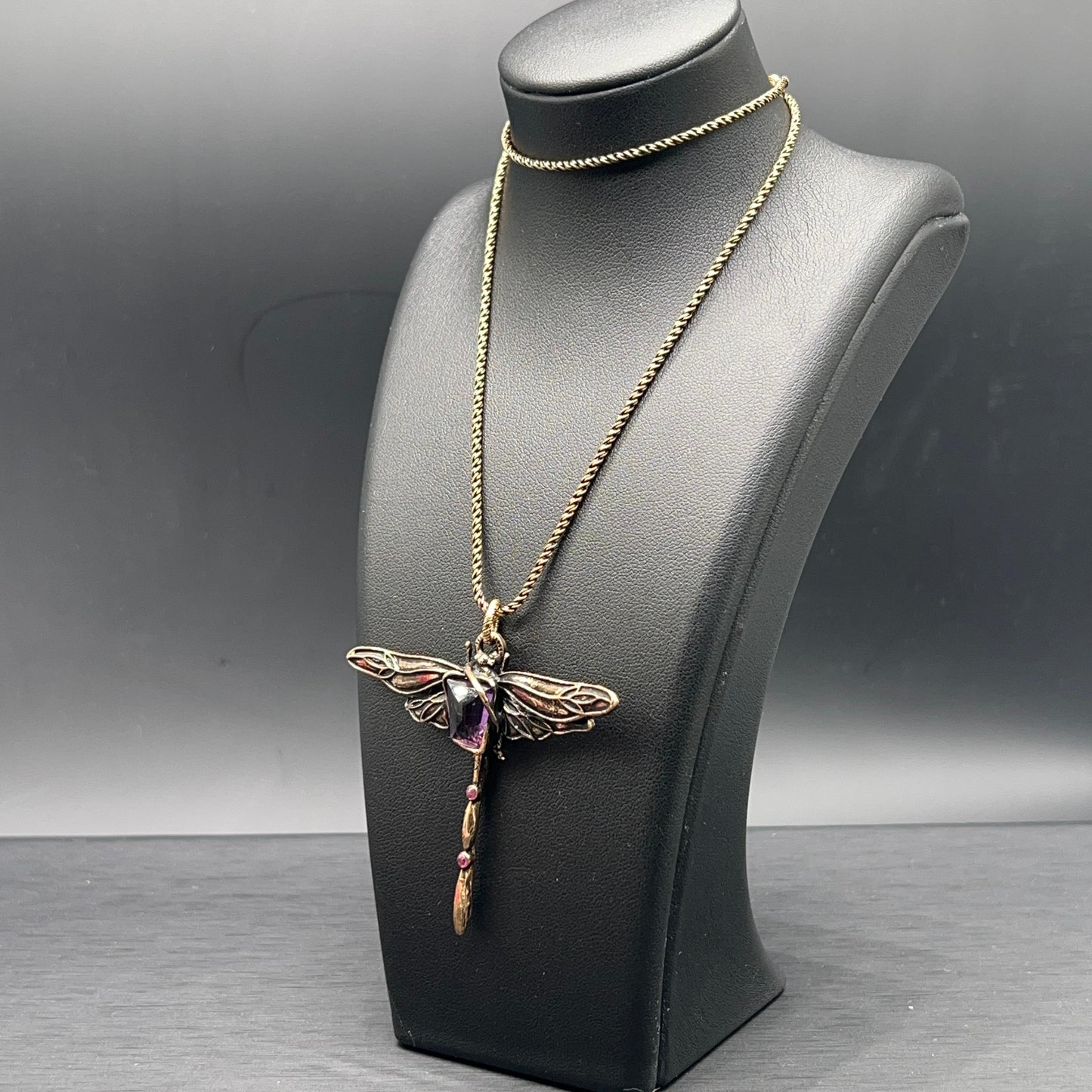 Collana Libellula Ametista (Codice: CO LI 001)